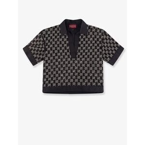 Gucci Women Lightweight Lame Wool Tweed Top